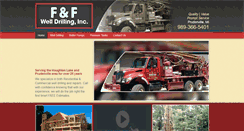 Desktop Screenshot of fandfwelldrilling.com
